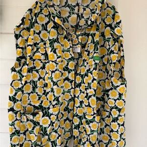 Diane Von Furstenberg x Target Yellow Floral Collapsible Jacket